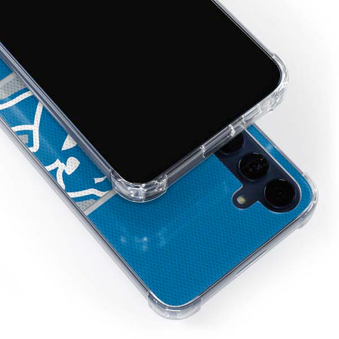 NFL Detroit Lions Zone Block Galaxy A55 5G Clear Case