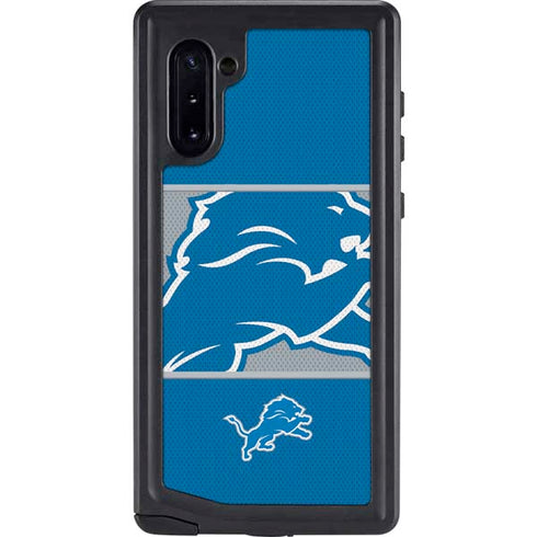 NFL Detroit Lions Zone Block Galaxy Cases