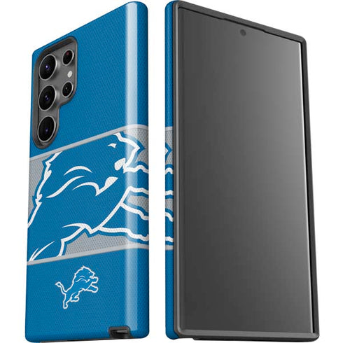 NFL Detroit Lions Zone Block Galaxy S23 Ultra Pro Case