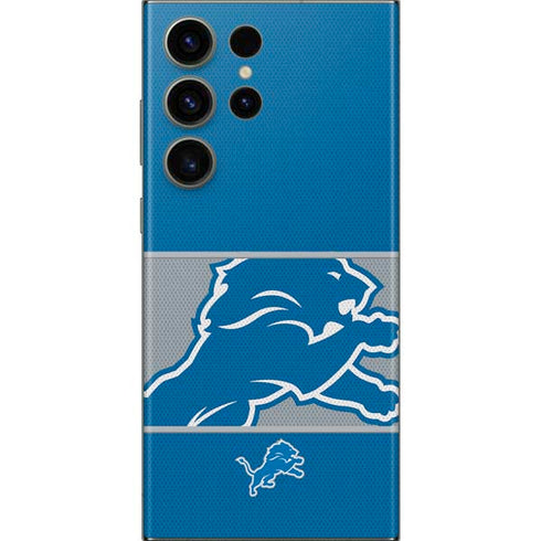 NFL Detroit Lions Zone Block Galaxy Skins