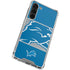 NFL Detroit Lions Zone Block Galaxy S24 FE Clear Case