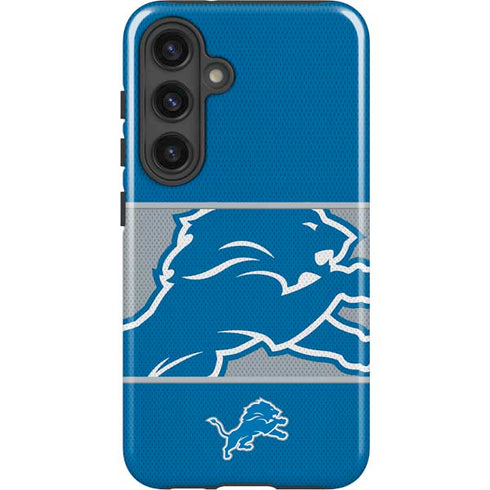 NFL Detroit Lions Zone Block Galaxy S25 Impact Case