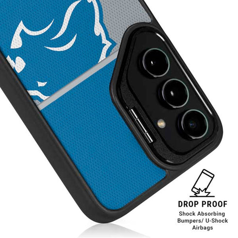 NFL Detroit Lions Zone Block Galaxy S25 Kickstand Case
