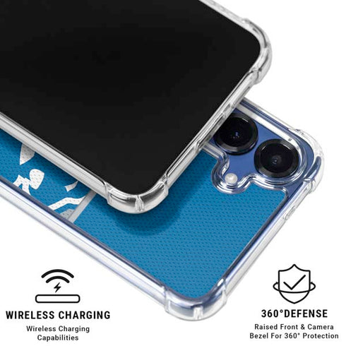 NFL Detroit Lions Zone Block Galaxy S25 Clear Case