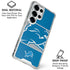 NFL Detroit Lions Zone Block Galaxy S25 Ultra Clear Case