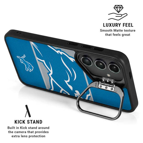 NFL Detroit Lions Zone Block Galaxy S26 Kickstand Case