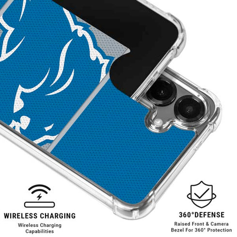 NFL Detroit Lions Zone Block Galaxy S26 Plus Clear Case