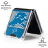 NFL Detroit Lions Zone Block Galaxy Z Flip6 Clear Case