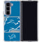 NFL Detroit Lions Zone Block Galaxy Z Fold5 5G Clear Case