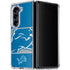 NFL Detroit Lions Zone Block Galaxy Z Fold5 5G Clear Case