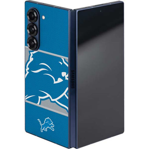 NFL Detroit Lions Zone Block Galaxy Z Fold6 Skin