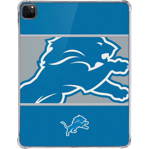 NFL Detroit Lions Zone Block iPad Pro 11in (2024) Clear Case