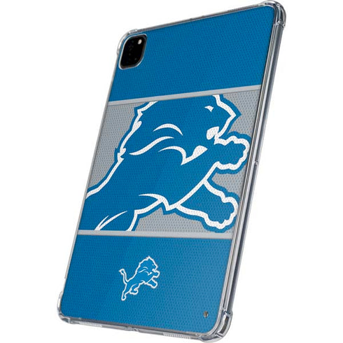 NFL Detroit Lions Zone Block iPad Pro 11in (2024) Clear Case