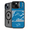 NFL Detroit Lions Zone Block iPhone 14 Plus Kickstand Case