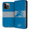 NFL Detroit Lions Zone Block iPhone 14 Pro Max Folio Case