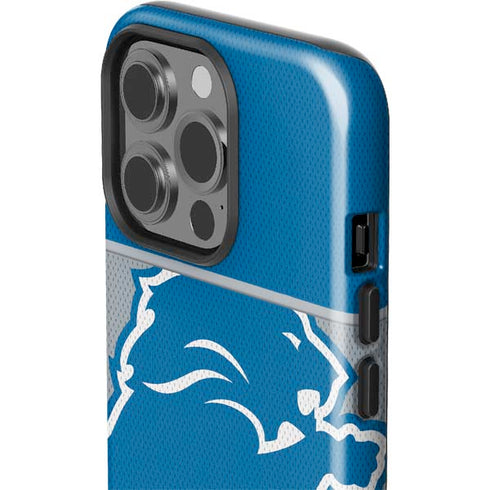 NFL Detroit Lions Zone Block iPhone 15 Pro Impact Case
