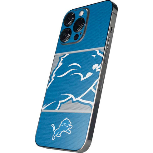 NFL Detroit Lions Zone Block iPhone 15 Pro Max Skin