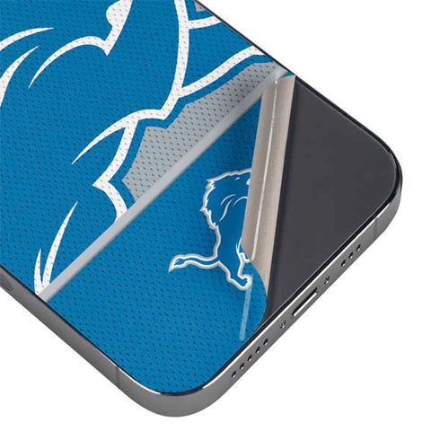 NFL Detroit Lions Zone Block iPhone 15 Pro Max Skin