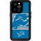 NFL Detroit Lions Zone Block iPhone 15 Pro Waterproof Case