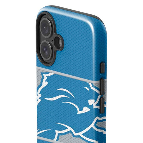 NFL Detroit Lions Zone Block iPhone 16 Impact Case