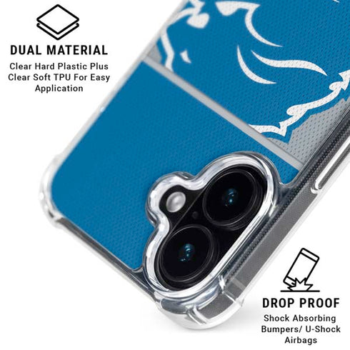 NFL Detroit Lions Zone Block iPhone 16 MagSafe Case