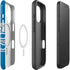 NFL Detroit Lions Zone Block iPhone 16 Plus Magsafe Impact Case
