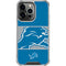 NFL Detroit Lions Zone Block iPhone 16 Pro Clear Case