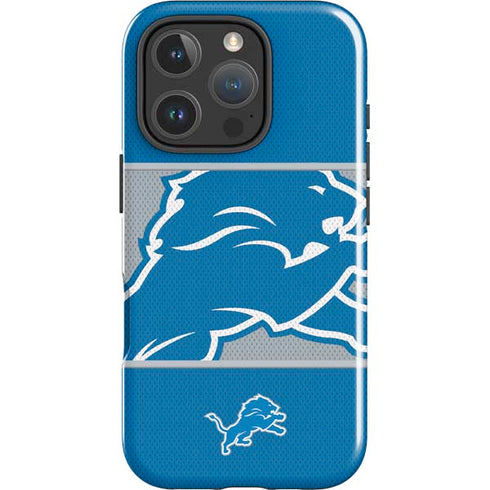 NFL Detroit Lions Zone Block iPhone 16 Pro Impact Case