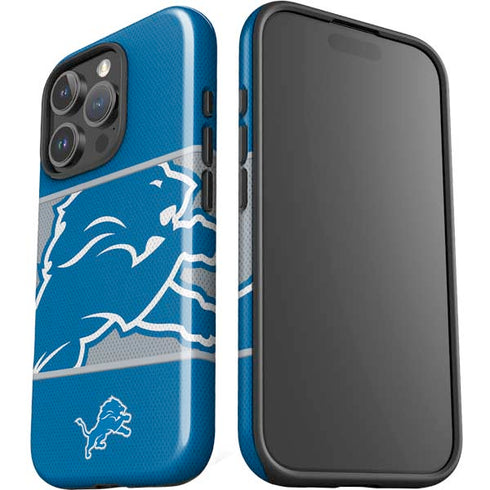 NFL Detroit Lions Zone Block iPhone 16 Pro Impact Case