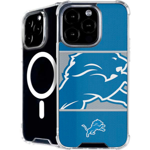NFL Detroit Lions Zone Block iPhone 16 Pro Max MagSafe Case