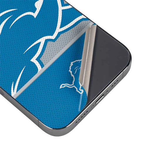 NFL Detroit Lions Zone Block iPhone 16 Pro Skin
