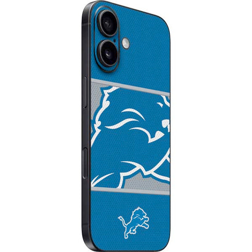 NFL Detroit Lions Zone Block iPhone 16 Skin