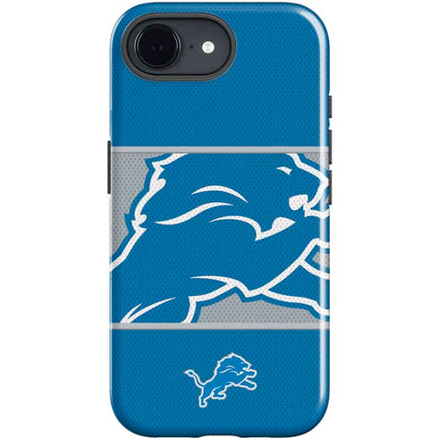 NFL Detroit Lions Zone Block iPhone 16e Impact Case