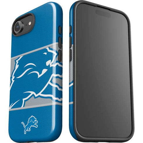NFL Detroit Lions Zone Block iPhone 16e Impact Case