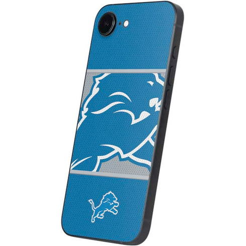 NFL Detroit Lions Zone Block iPhone 16e Skin
