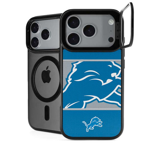 NFL Detroit Lions Zone Block iPhone 18 Pro Kickstand Case