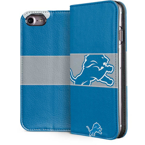 NFL Detroit Lions Zone Block iPhone 7 Folio Case