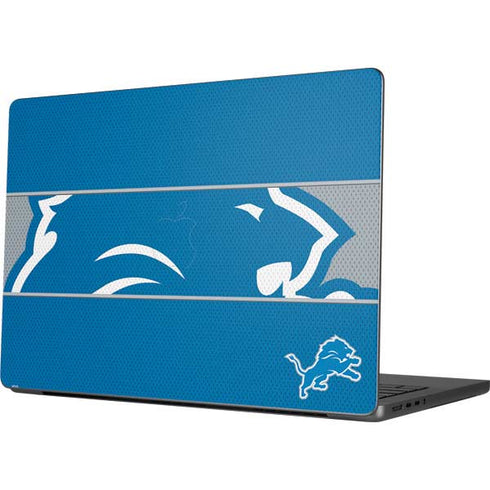 NFL Detroit Lions Zone Block Apple MacBook Pro 14-inch Skin