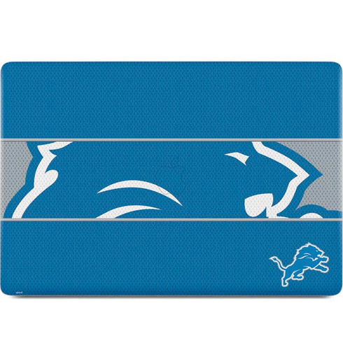 NFL Detroit Lions Zone Block MacBook Skins