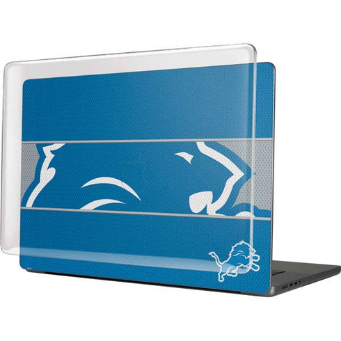 NFL Detroit Lions Zone Block MacBook Cases