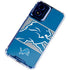 NFL Detroit Lions Zone Block Moto G 5G (2024) Clear Case