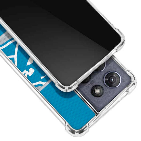 NFL Detroit Lions Zone Block Moto G Stylus 5G (2025) Clear Case
