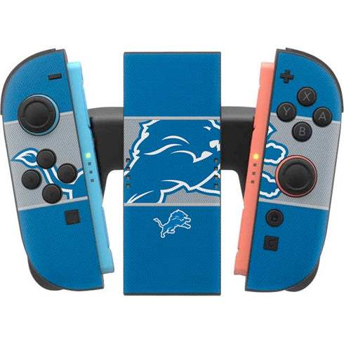 NFL Detroit Lions Zone Block Nintendo Switch 2 (2025) Joy-Con Controller Skin