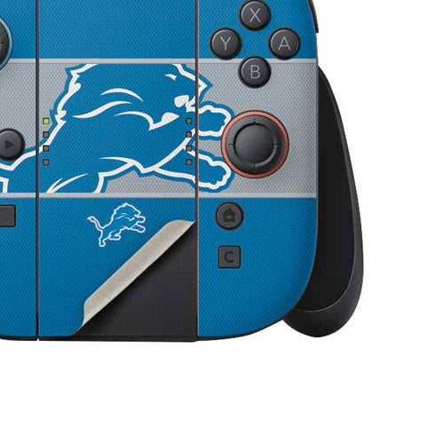 NFL Detroit Lions Zone Block Nintendo Switch 2 (2025) Joy-Con Controller Skin