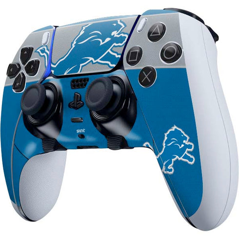 NFL Detroit Lions Zone Block PS5 DualSense Edge Pro Controller Skin