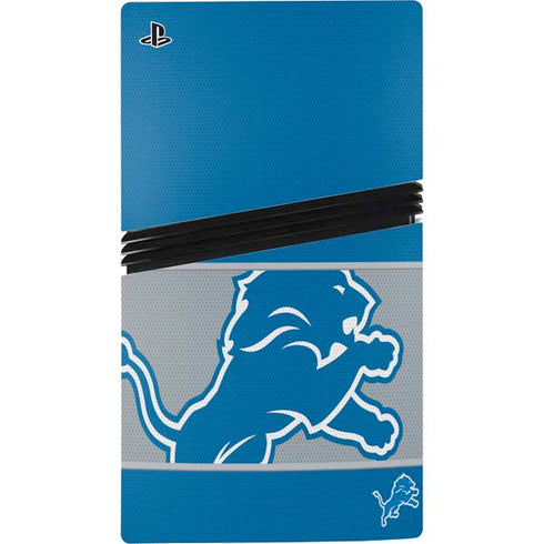 NFL Detroit Lions Zone Block PS5 Pro Bundle Skin