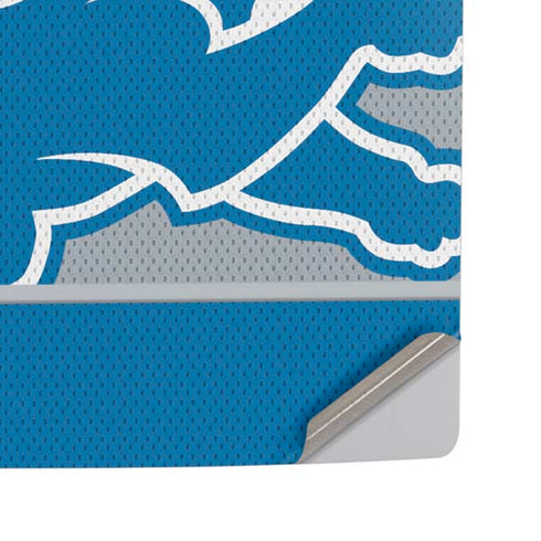 NFL Detroit Lions Zone Block PS5 Pro Disk Console Skin