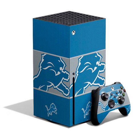 NFL Detroit Lions Zone Block Xbox Series X Skins
