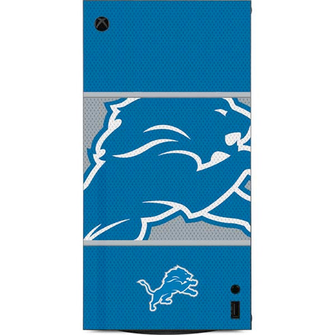 NFL Detroit Lions Zone Block XBox Series X Digital Edition Console Skin