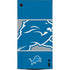NFL Detroit Lions Zone Block XBox Series X Digital Edition Console Skin